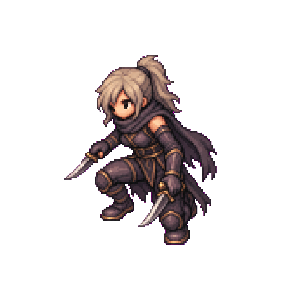Mistblade Assassin · idle animation