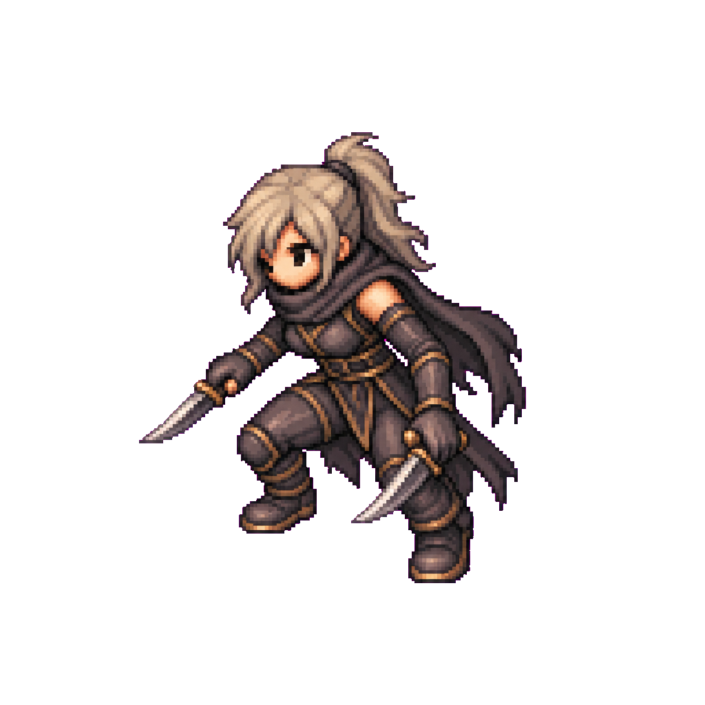 Mistblade Assassin · idle animation