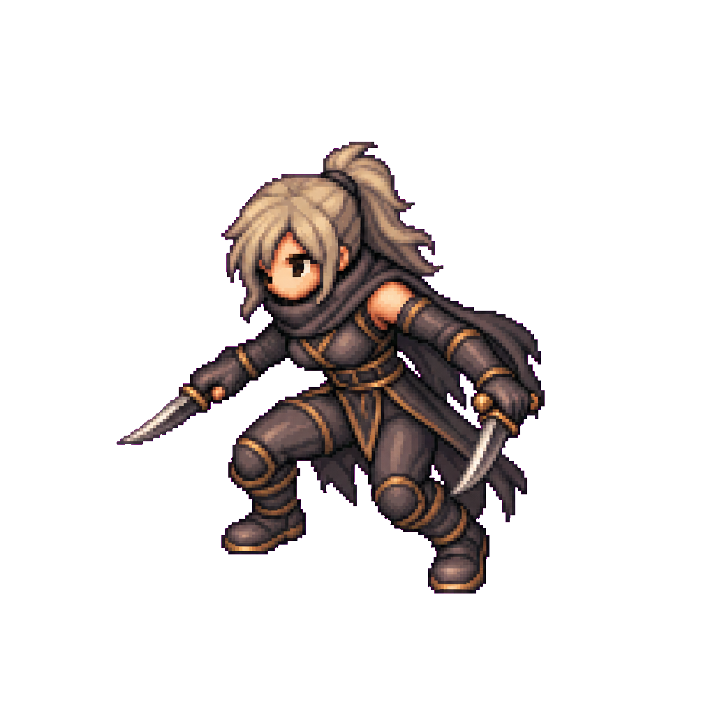 Mistblade Assassin · idle animation