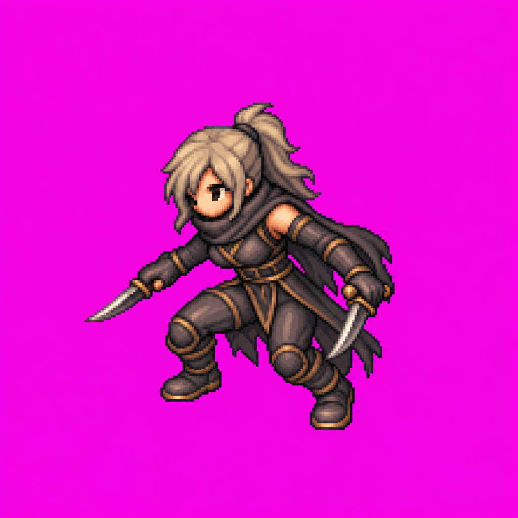 Mistblade Assassin · idle animation · frames/05/raw/source.png
