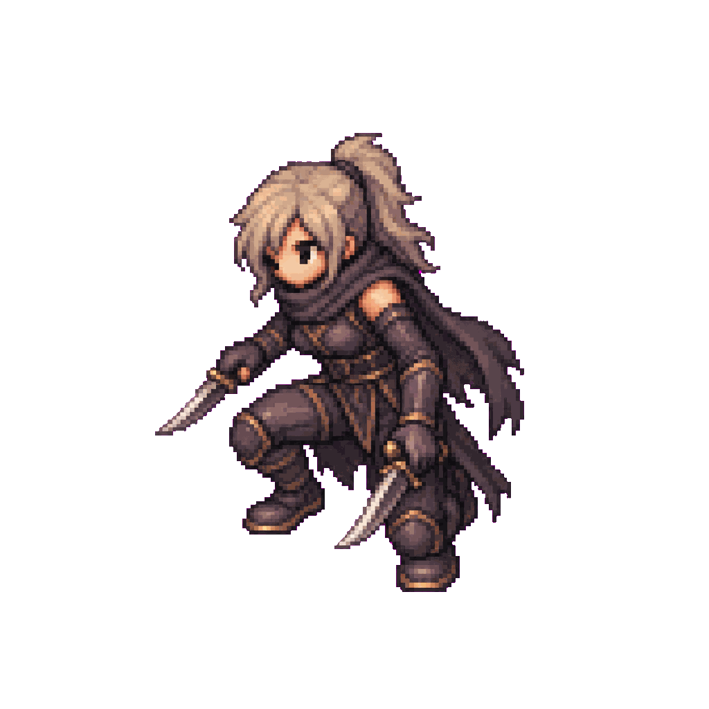 Mistblade Assassin · idle animation