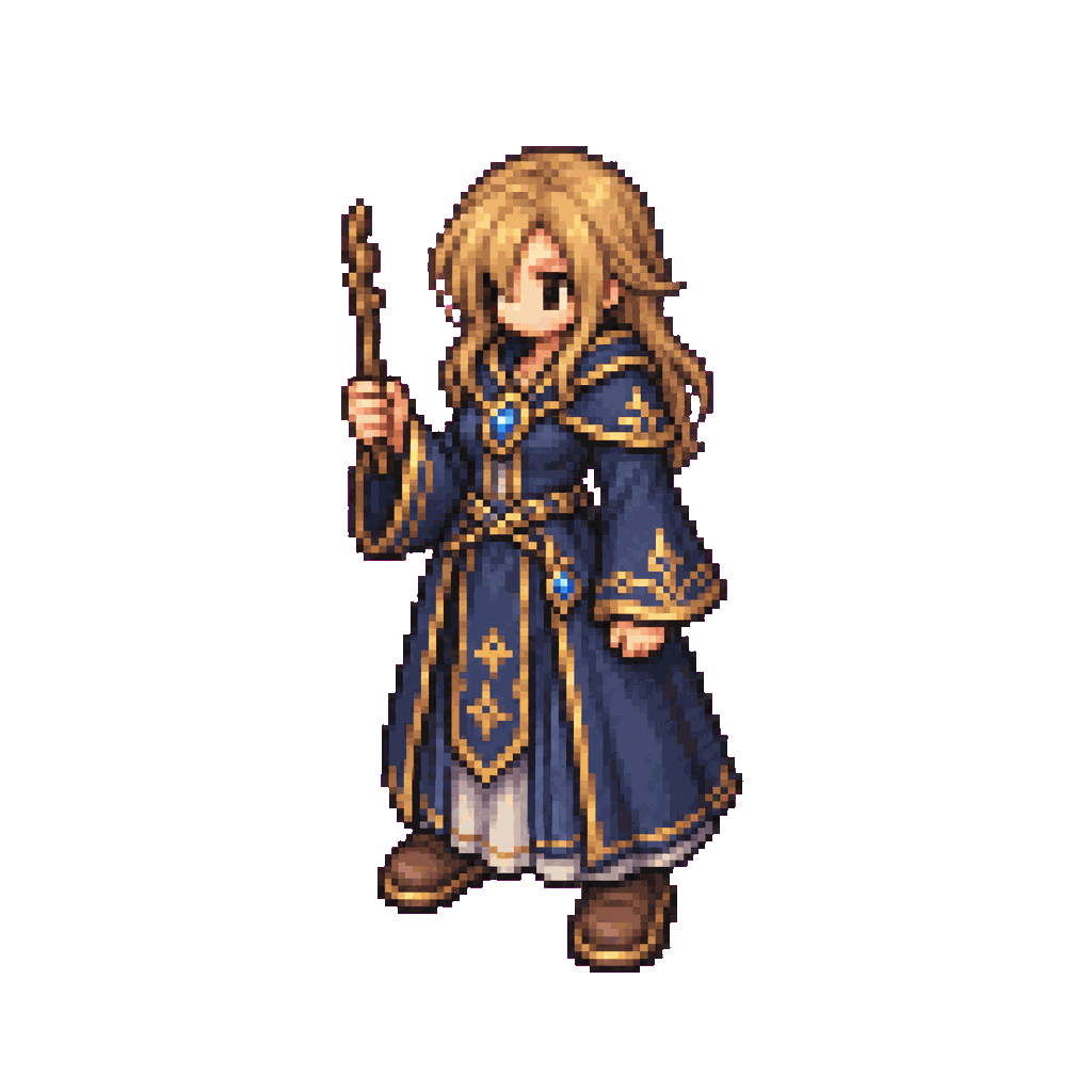 Astra Rune Mage · idle animation