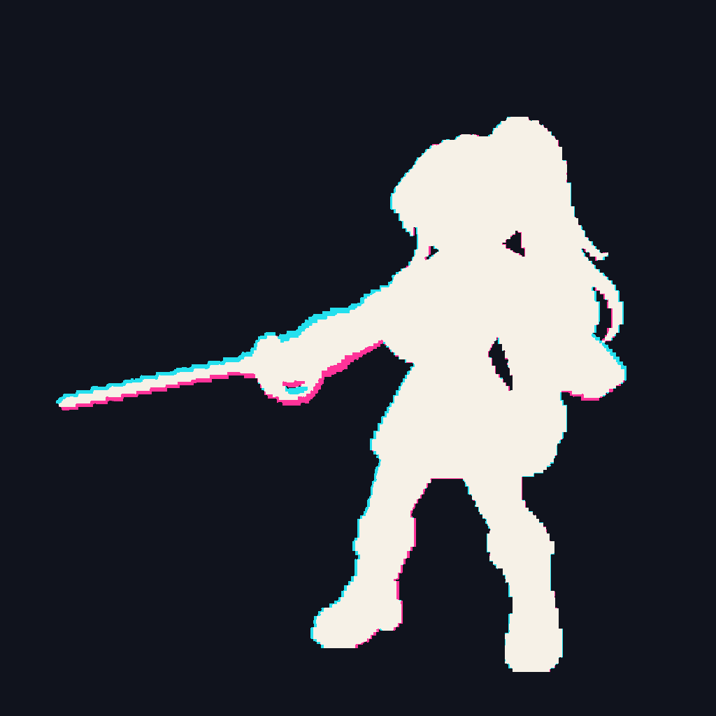 Aerwyn Academy Wind Duelist · idle animation · derived/dense-body-f1-root-lock-v8/review/onion-audit/adjacent-f10-f11.png
