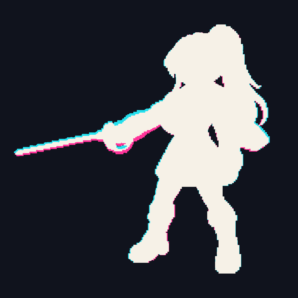 Aerwyn Academy Wind Duelist · idle animation · derived/sequence-envelope-foot-root-lock-v3/review/onion-audit/adjacent-f10-f11.png