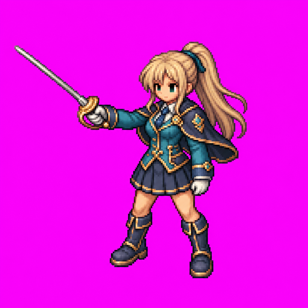 Aerwyn Academy Wind Duelist · idle animation · frames/02/raw/source.png