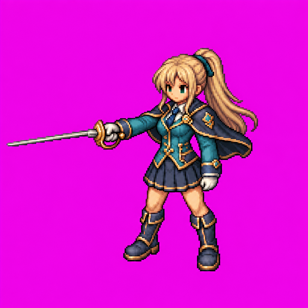 Aerwyn Academy Wind Duelist · idle animation · frames/05/raw/source.png