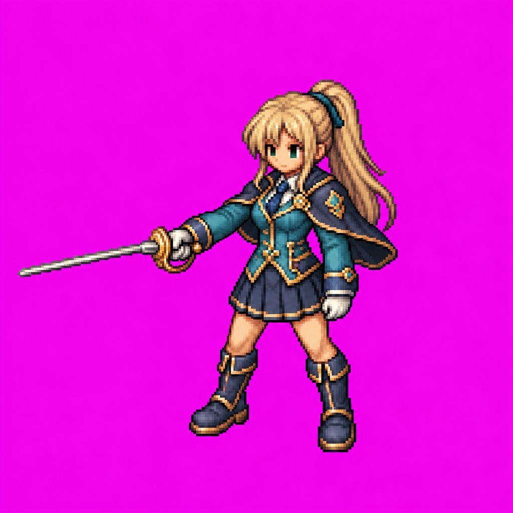 Aerwyn Academy Wind Duelist · idle animation · frames/10/raw/source.png