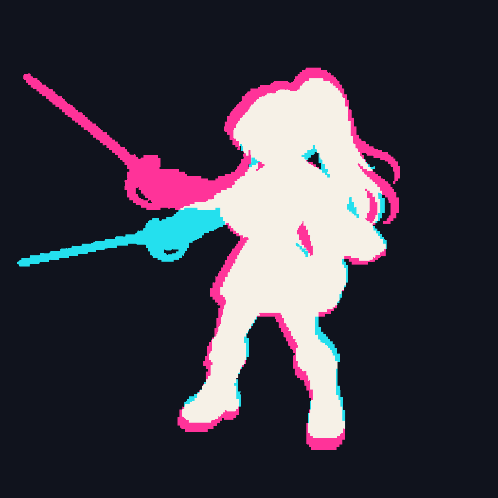 Aerwyn Academy Wind Duelist · idle animation · review/onion-audit/adjacent-f02-f03.png