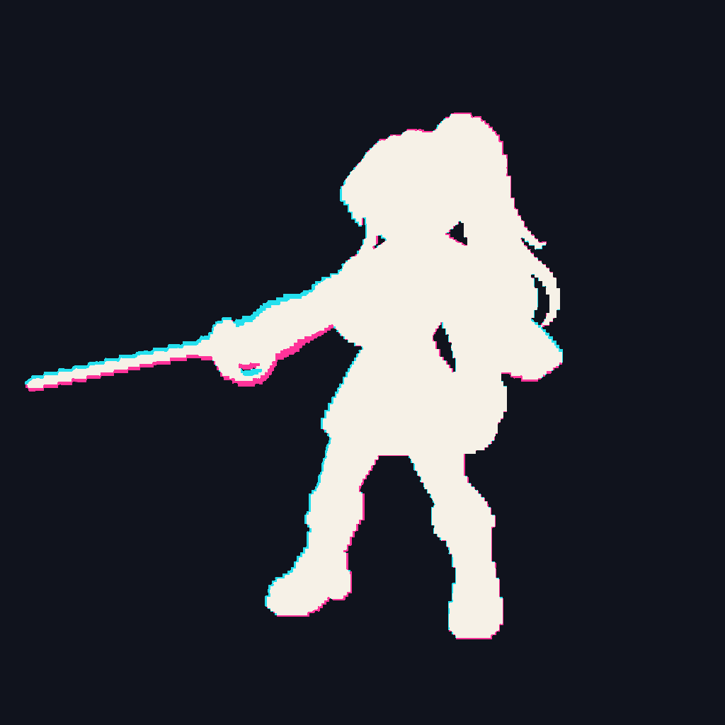 Aerwyn Academy Wind Duelist · idle animation · review/onion-audit/adjacent-f10-f11.png