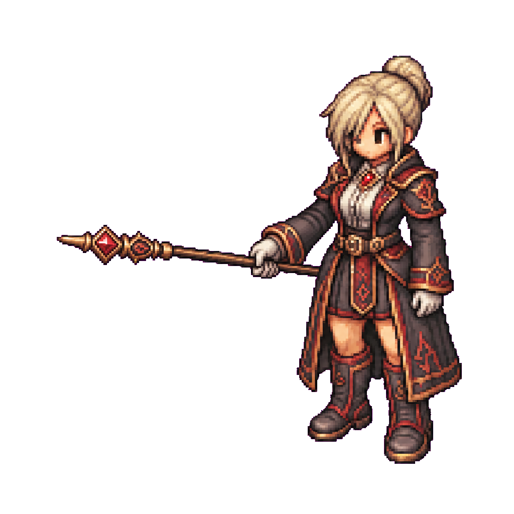 Vespera Academy Rune Pointer · idle animation · derived/dense-body-f1-root-lock-v5/frames/03/final/sprite.png