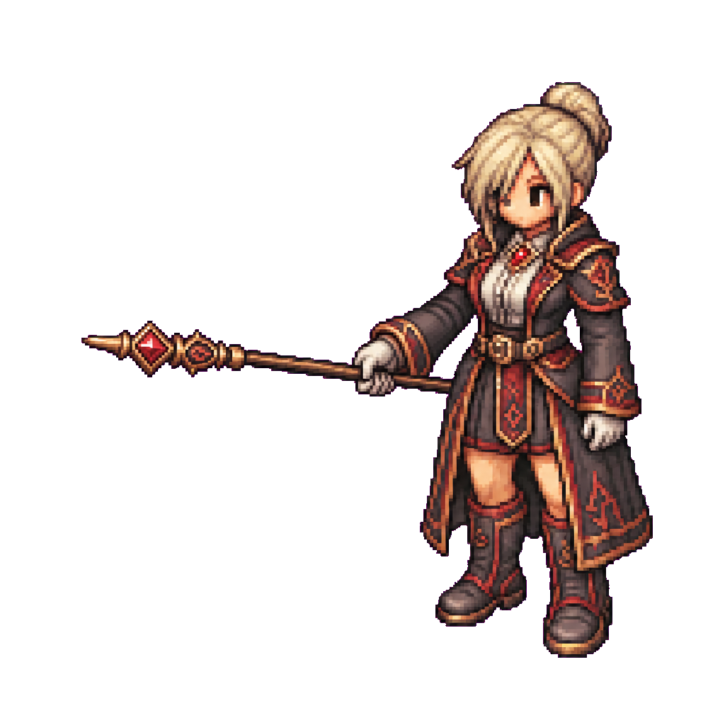 Vespera Academy Rune Pointer · idle animation · derived/dense-body-f1-root-lock-v6/frames/03/final/sprite.png