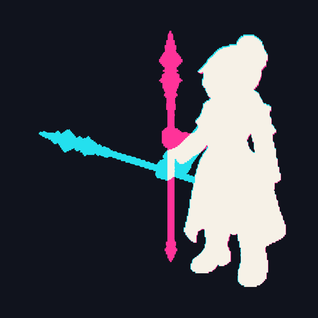 Vespera Academy Rune Pointer · idle animation · derived/dense-body-f1-root-lock-v8/review/onion-audit/f1-to-f06.png