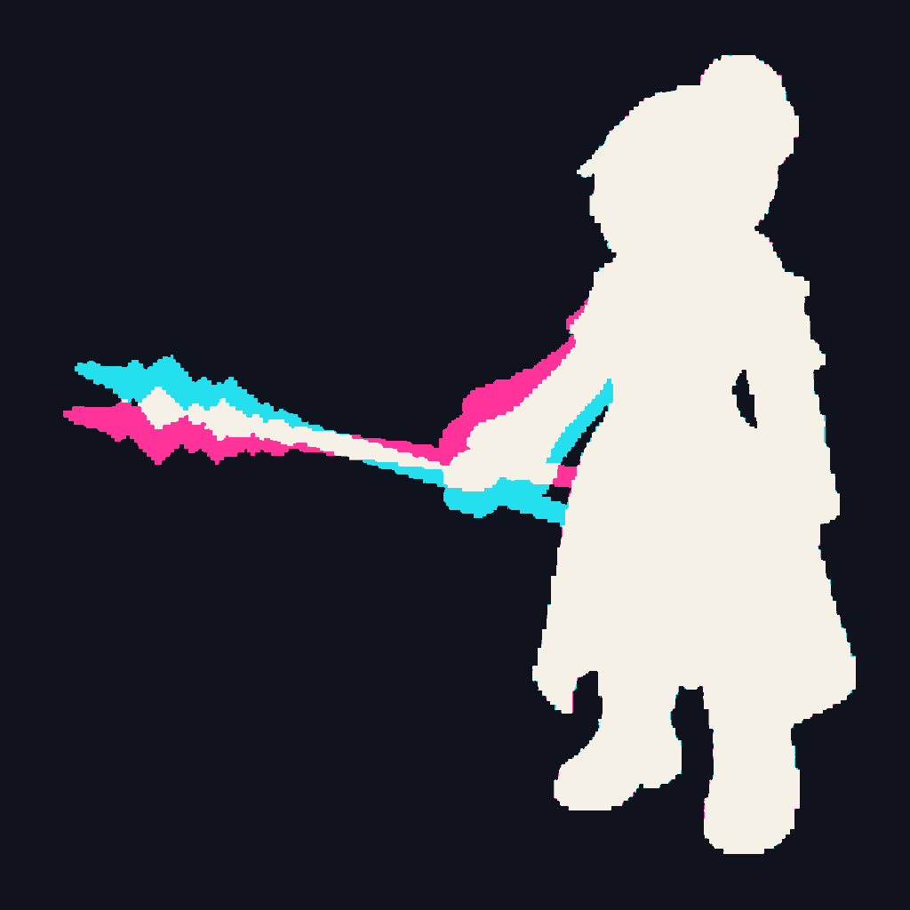 Vespera Academy Rune Pointer · idle animation · derived/sequence-envelope-foot-root-lock-v3/review/onion-audit/adjacent-f05-f06.png