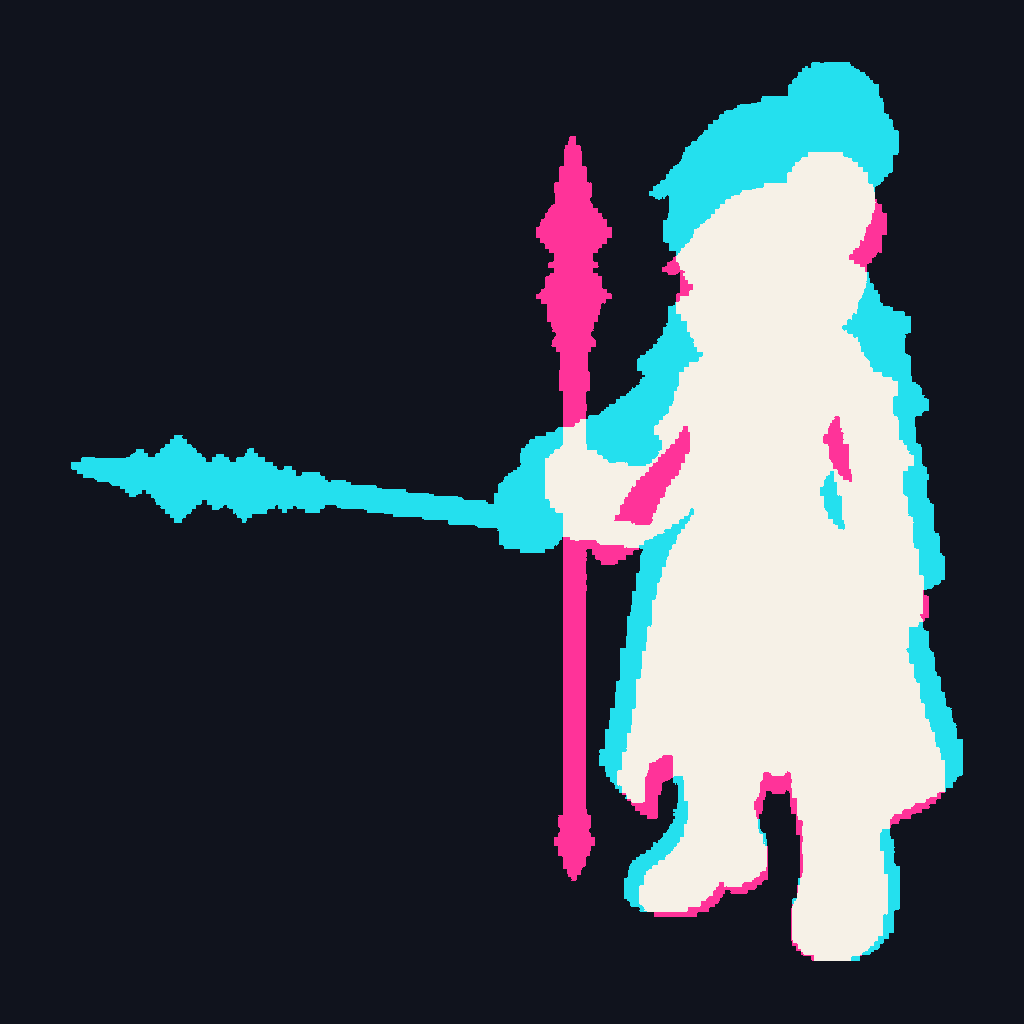 Vespera Academy Rune Pointer · idle animation · derived/sequence-envelope-foot-root-lock-v3/review/onion-audit/f1-to-f03.png