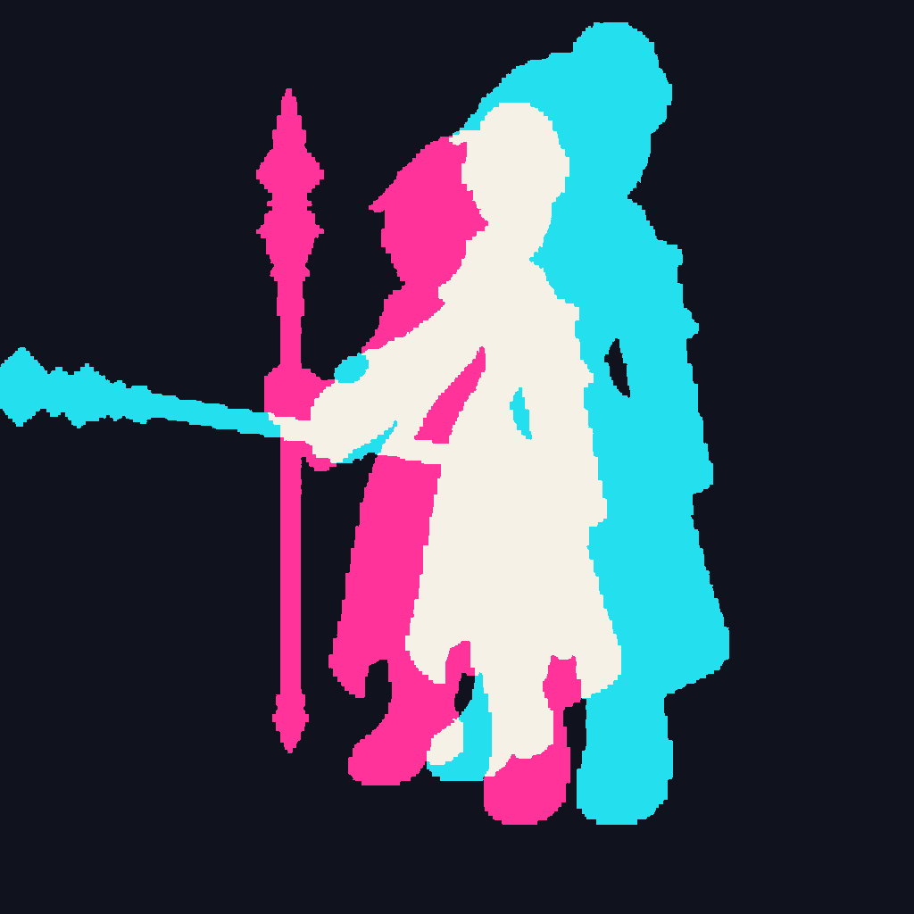 Vespera Academy Rune Pointer · idle animation · derived/uniform-scale-root-lock-v1/review/onion-audit/f1-to-f04.png