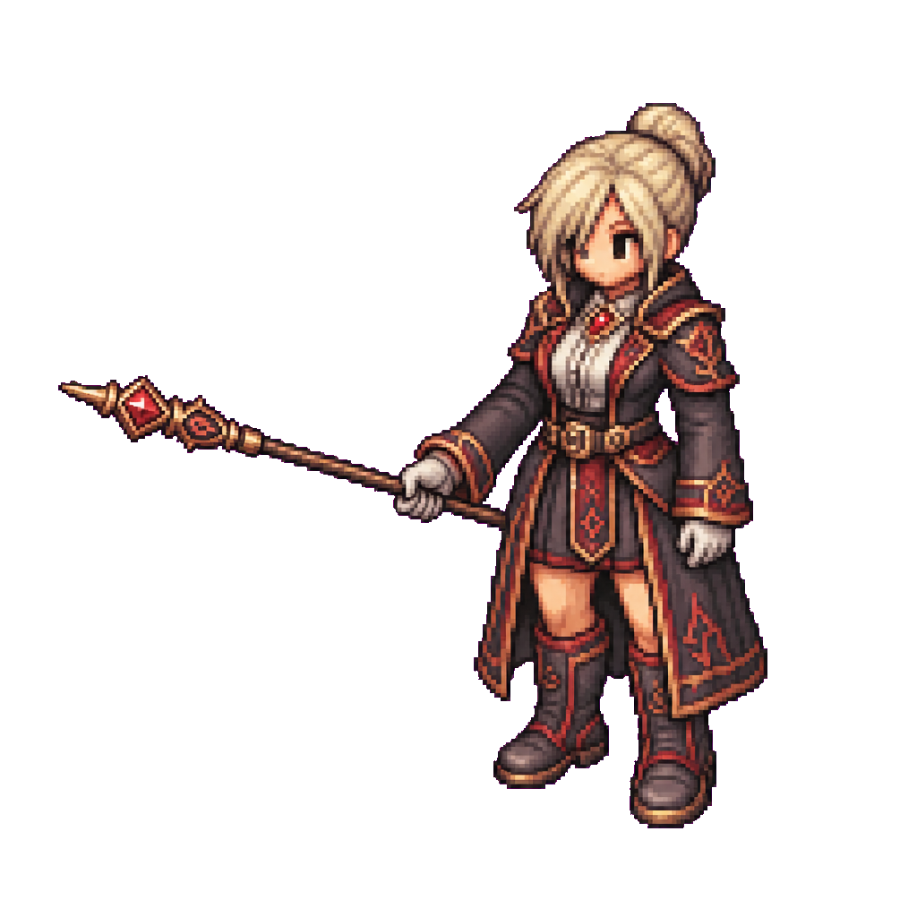 Vespera Academy Rune Pointer · idle animation