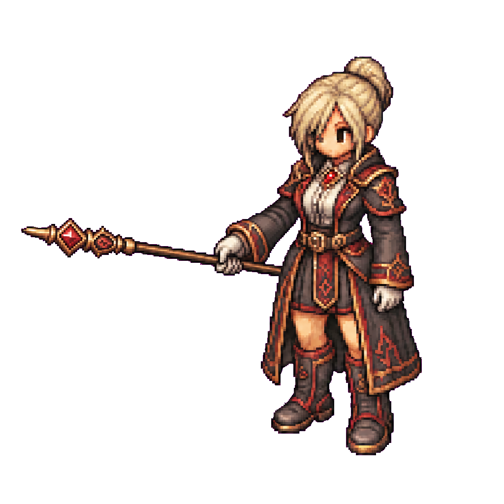 Vespera Academy Rune Pointer · idle animation