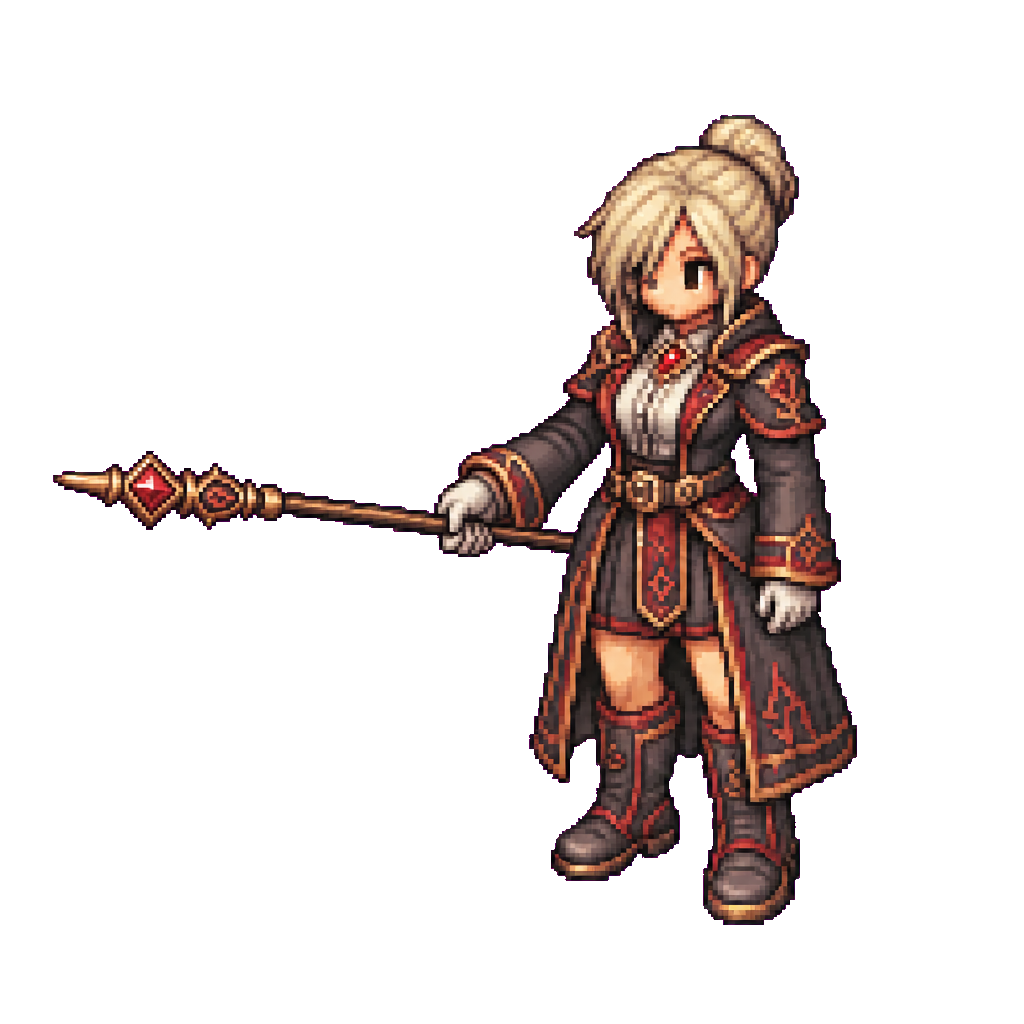 Vespera Academy Rune Pointer · idle animation