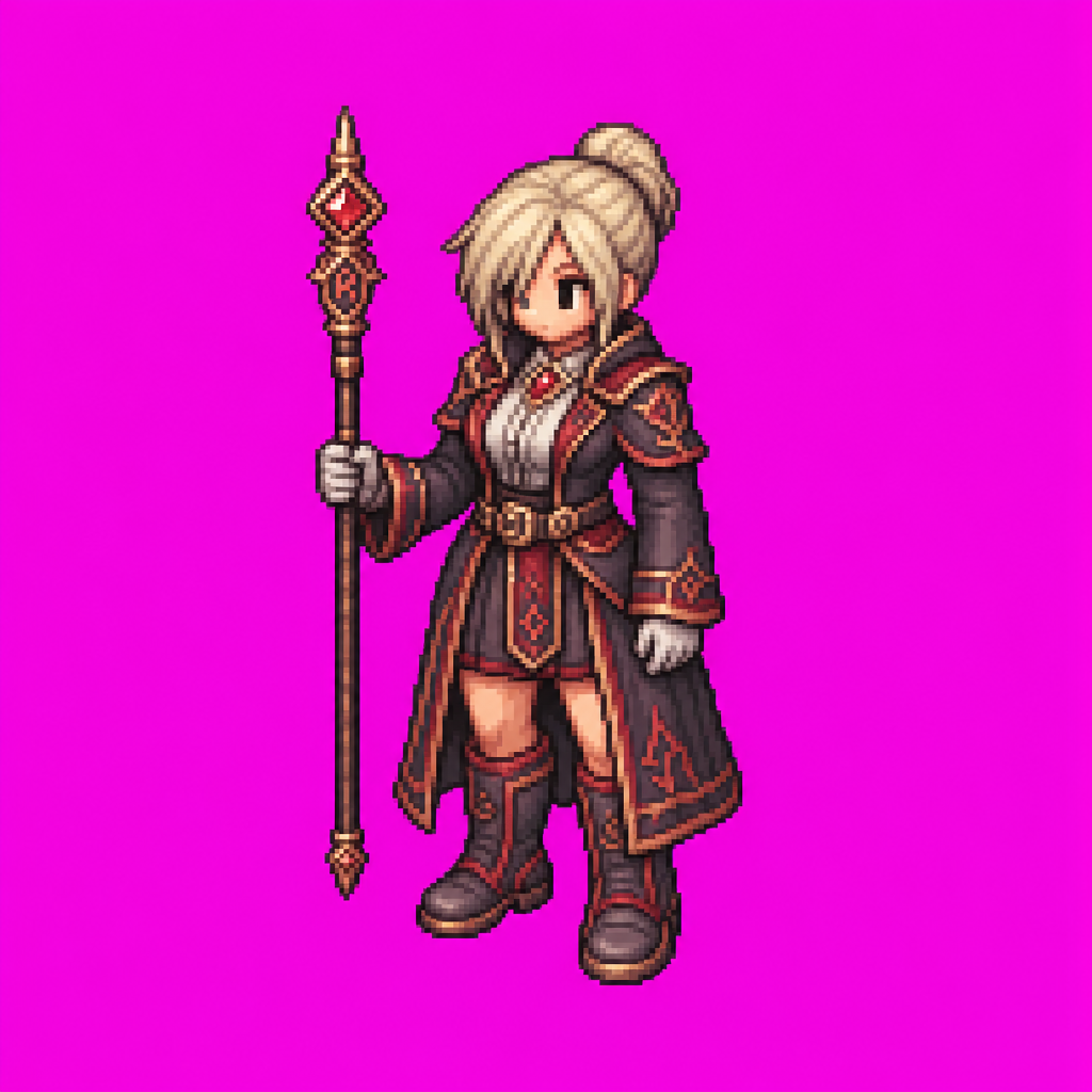 Vespera Academy Rune Pointer · idle animation