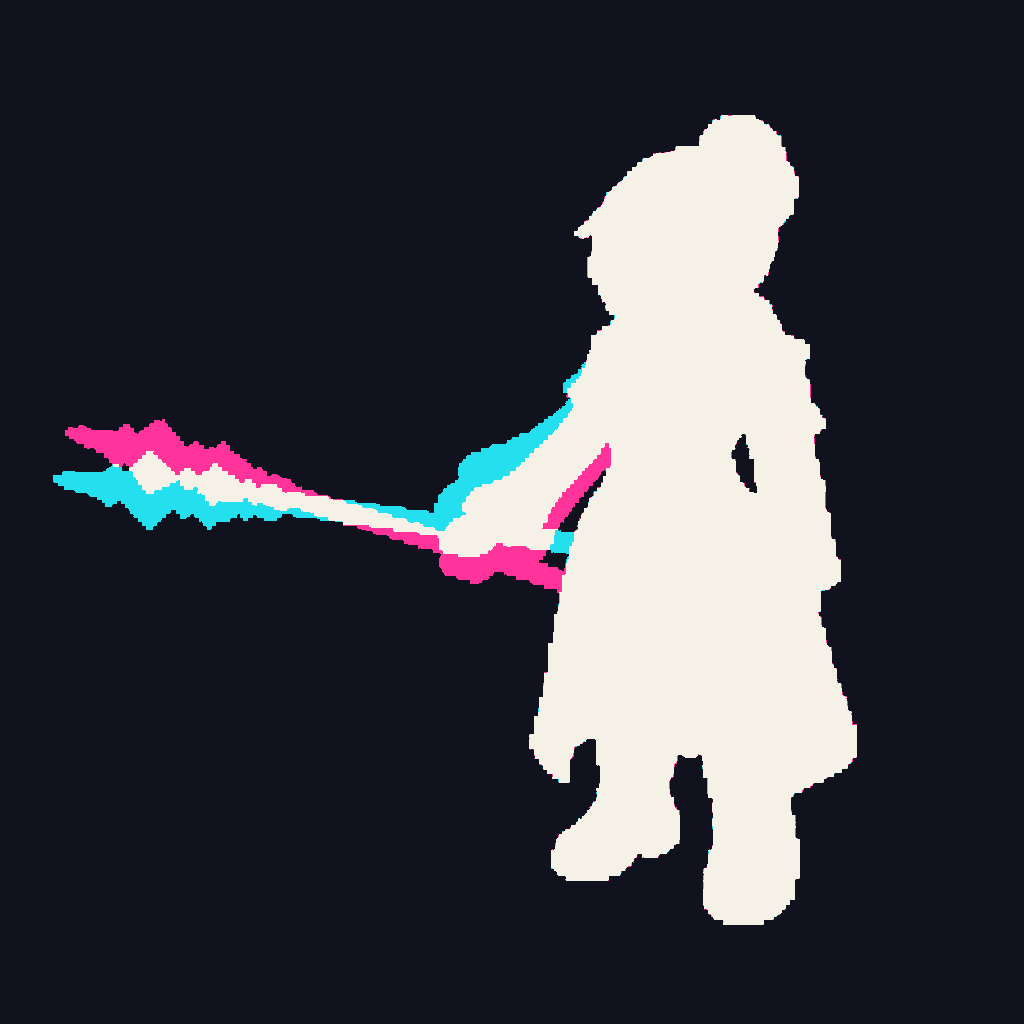 Vespera Academy Rune Pointer · idle animation · review/onion-audit/adjacent-f02-f03.png