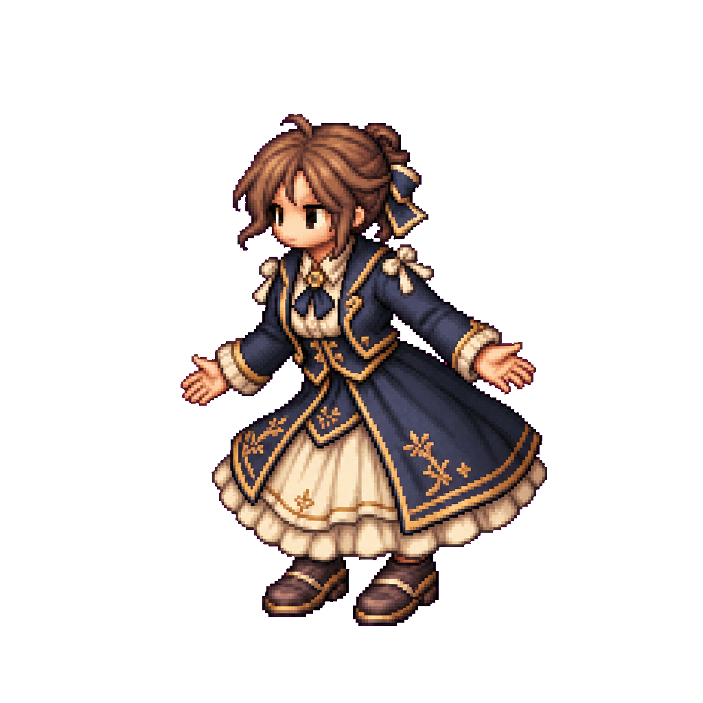 Larkspur Academy Rune Attendant · idle animation